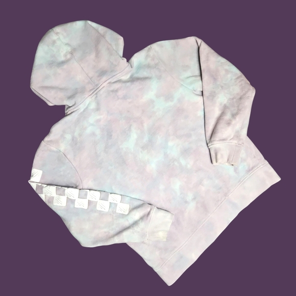 Vans Girls Tie-Dye Hoodie Purple Blue Size Small - Picture 5 of 5
